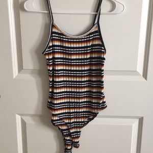 Striped Bodysuit
